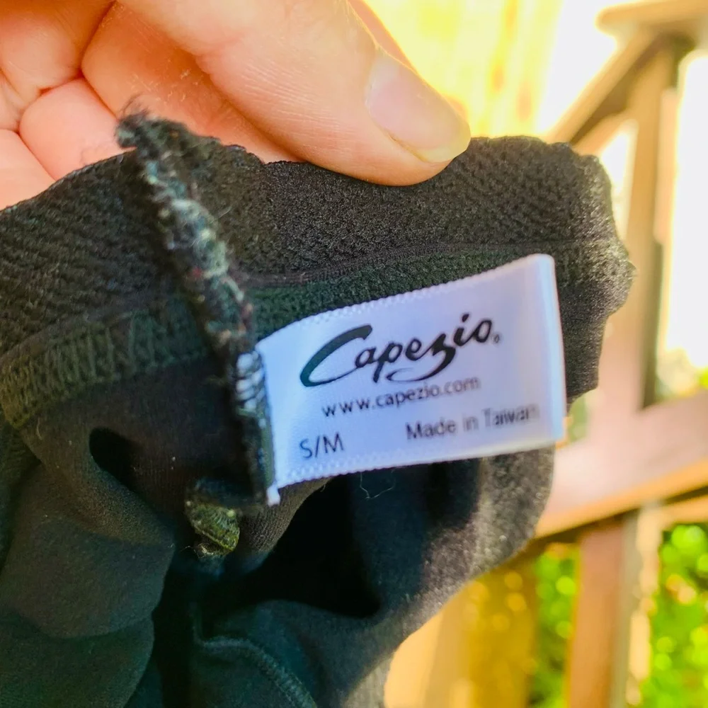 Capezio black opaque dance transition tights adult medium